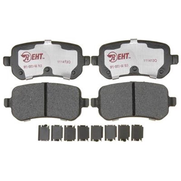 Rm Brakes Ceramic Brake Pad Set With Hardware R53-EHT1021H - main